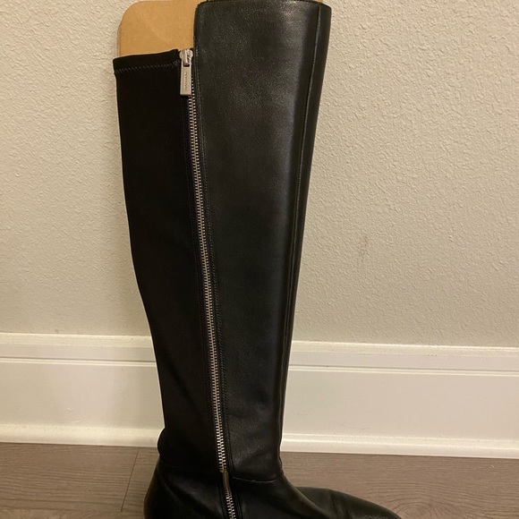 Michael Kors Bromley Leather Riding Boots - Picture 5 of 5